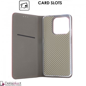 Telone atverčiamas dėklas - raudonas (Huawei Honor 600 Smart) Telone atverčiamas dėklas - raudonas (Huawei Honor 600 Smart)